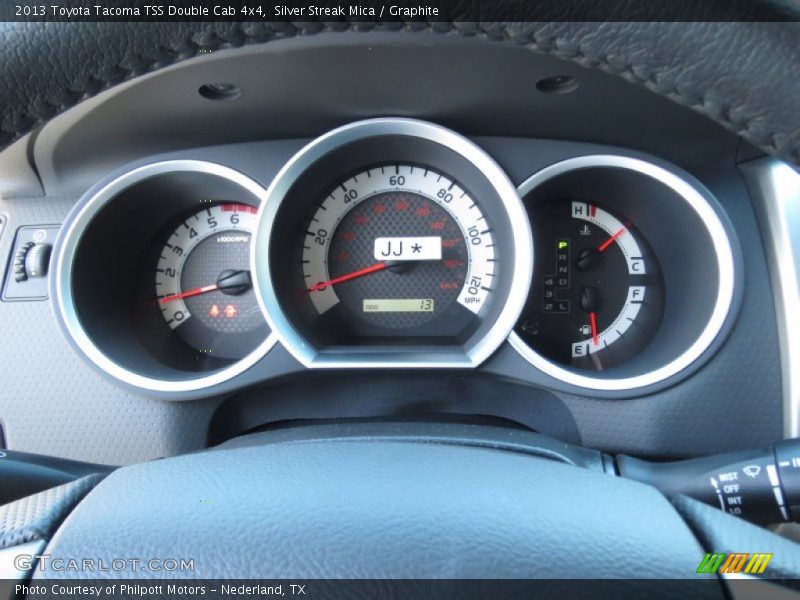 Silver Streak Mica / Graphite 2013 Toyota Tacoma TSS Double Cab 4x4