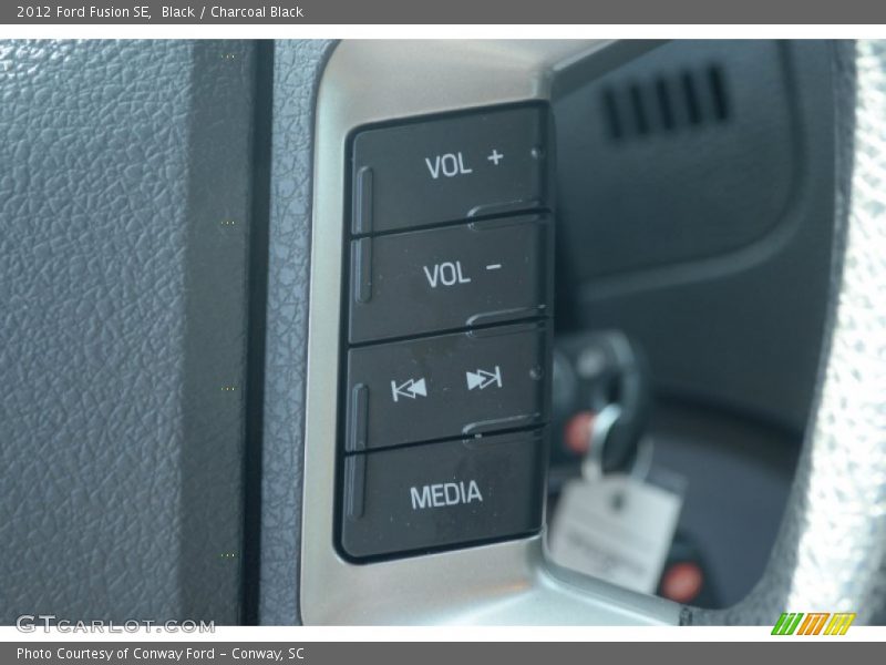Black / Charcoal Black 2012 Ford Fusion SE