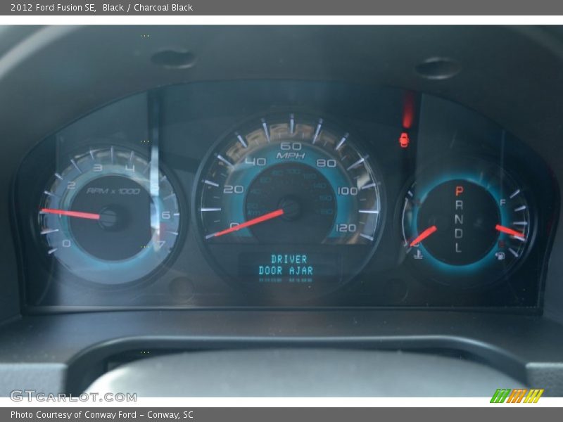 Black / Charcoal Black 2012 Ford Fusion SE