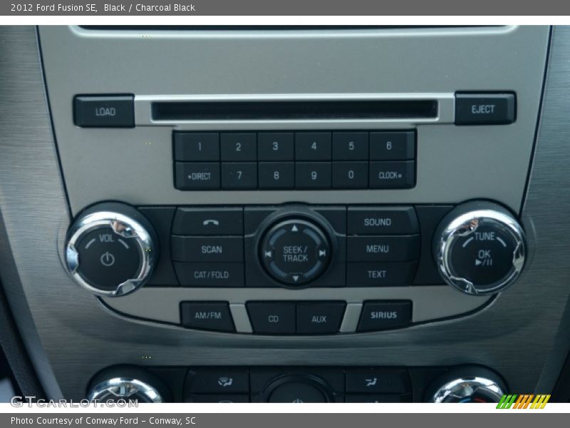 Controls of 2012 Fusion SE