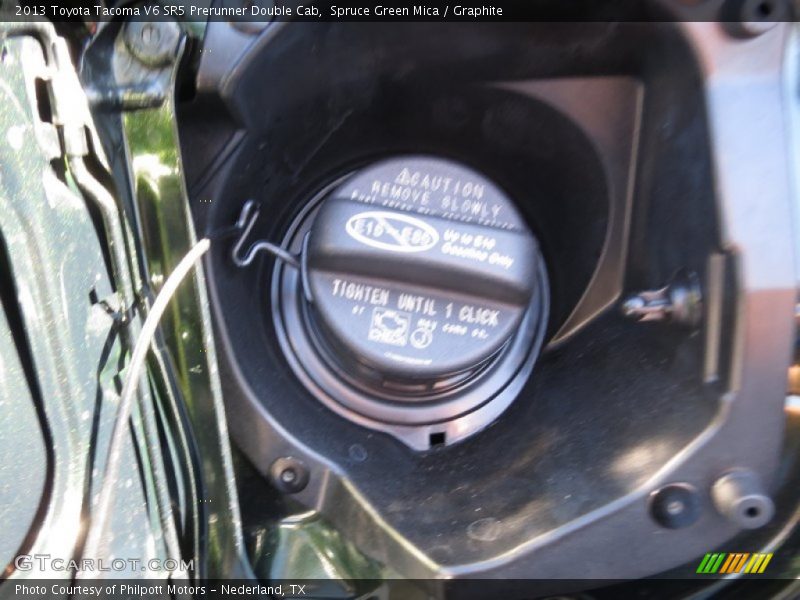Spruce Green Mica / Graphite 2013 Toyota Tacoma V6 SR5 Prerunner Double Cab