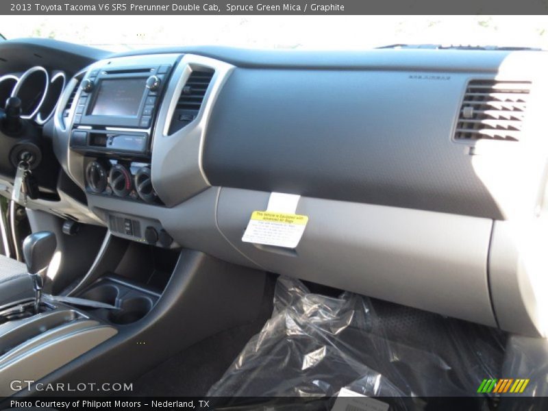 Spruce Green Mica / Graphite 2013 Toyota Tacoma V6 SR5 Prerunner Double Cab