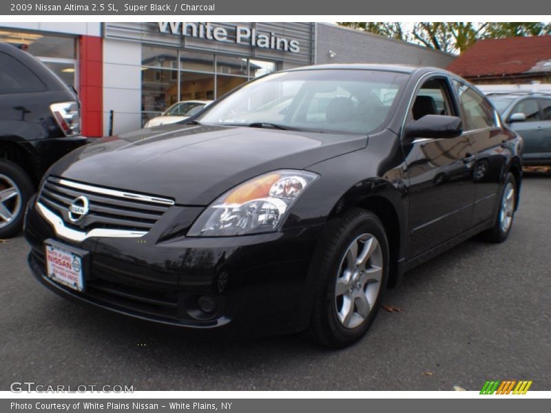 Super Black / Charcoal 2009 Nissan Altima 2.5 SL