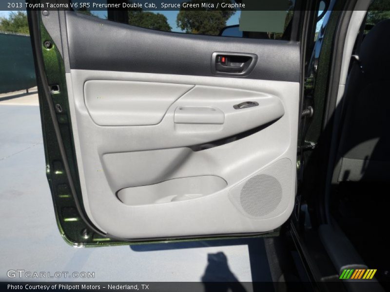 Spruce Green Mica / Graphite 2013 Toyota Tacoma V6 SR5 Prerunner Double Cab