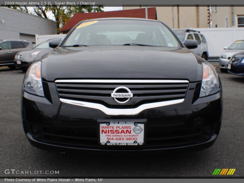 Super Black / Charcoal 2009 Nissan Altima 2.5 SL