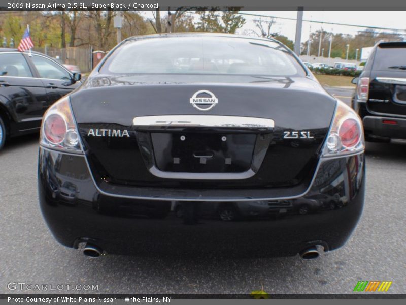 Super Black / Charcoal 2009 Nissan Altima 2.5 SL