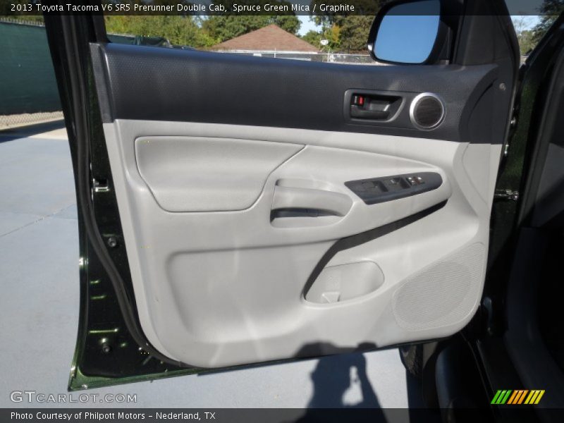 Spruce Green Mica / Graphite 2013 Toyota Tacoma V6 SR5 Prerunner Double Cab