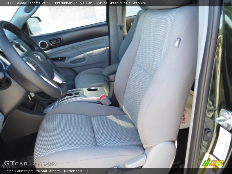 Spruce Green Mica / Graphite 2013 Toyota Tacoma V6 SR5 Prerunner Double Cab