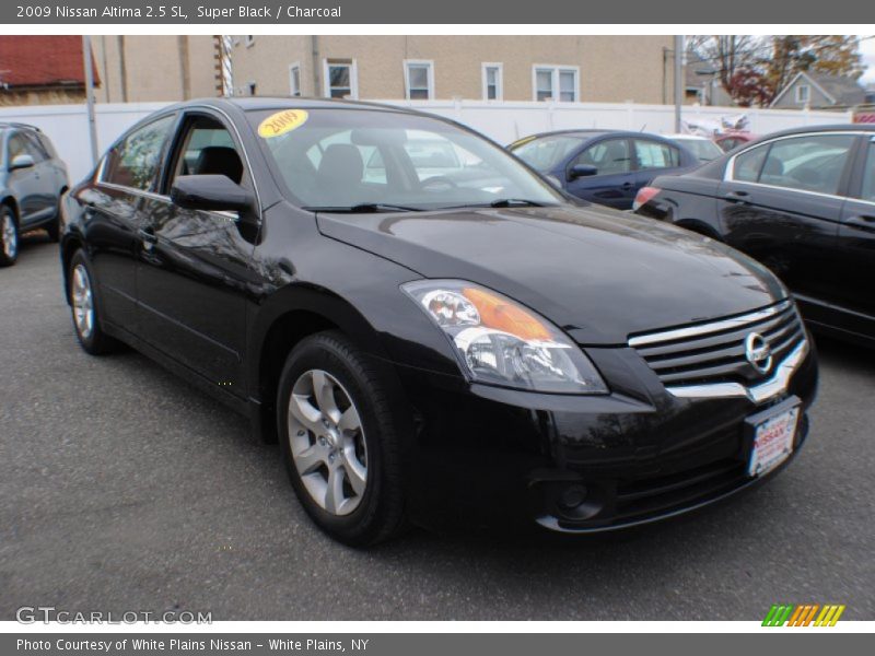 Super Black / Charcoal 2009 Nissan Altima 2.5 SL