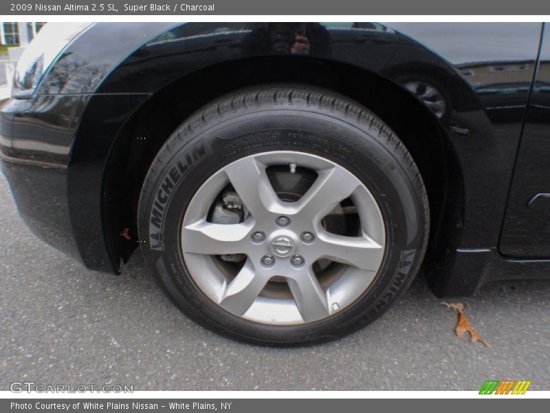 Super Black / Charcoal 2009 Nissan Altima 2.5 SL