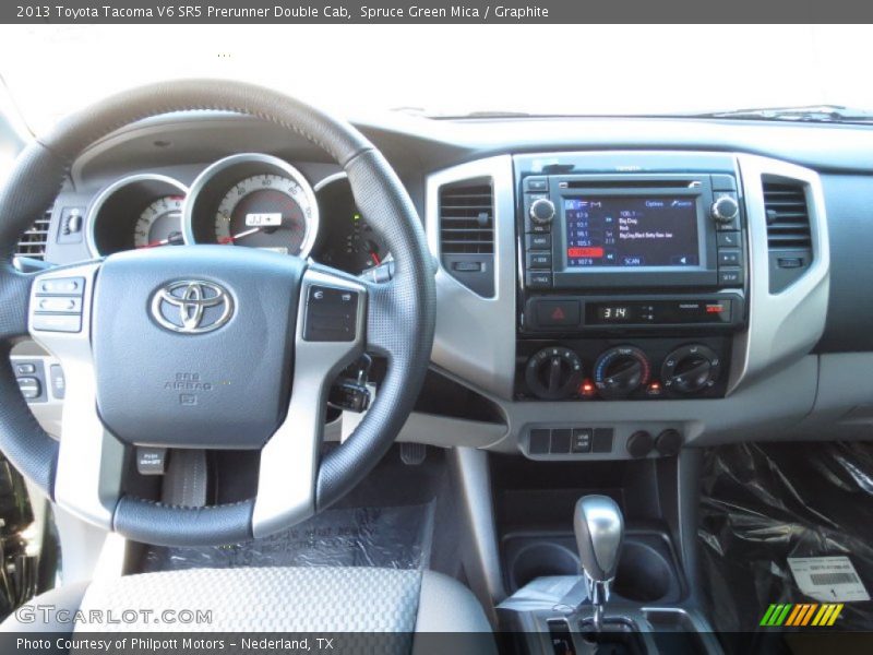 Spruce Green Mica / Graphite 2013 Toyota Tacoma V6 SR5 Prerunner Double Cab