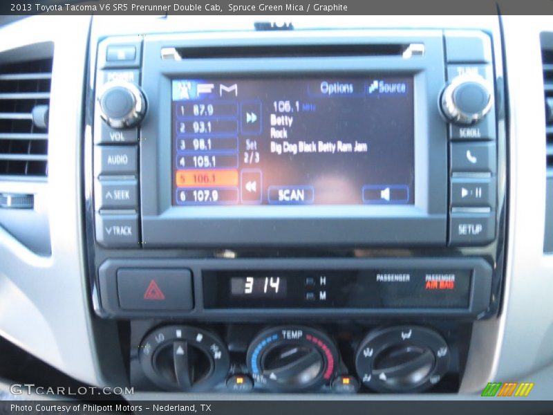 Spruce Green Mica / Graphite 2013 Toyota Tacoma V6 SR5 Prerunner Double Cab