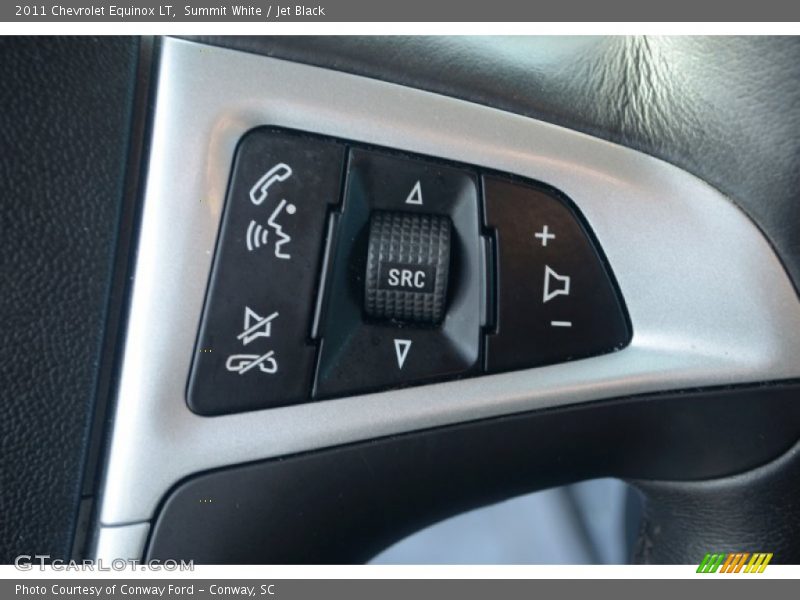 Summit White / Jet Black 2011 Chevrolet Equinox LT