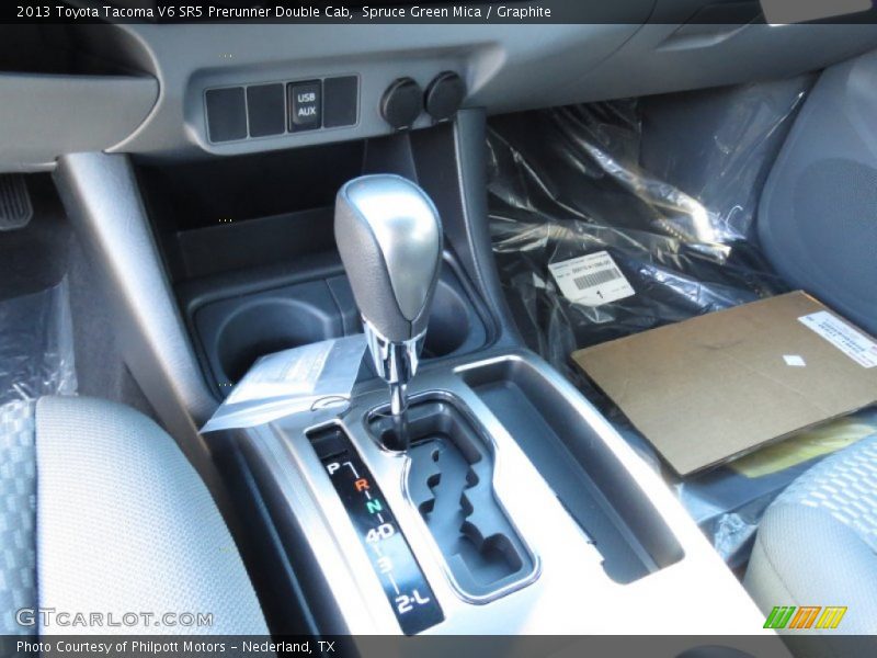 Spruce Green Mica / Graphite 2013 Toyota Tacoma V6 SR5 Prerunner Double Cab