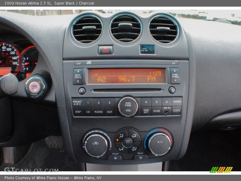 Super Black / Charcoal 2009 Nissan Altima 2.5 SL