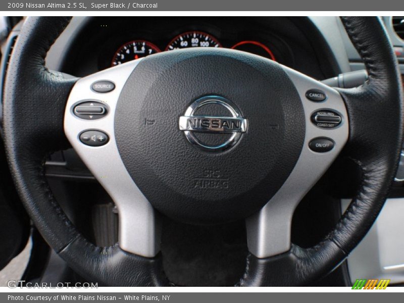 Super Black / Charcoal 2009 Nissan Altima 2.5 SL