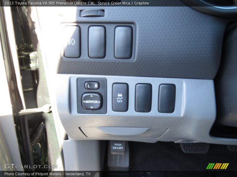 Spruce Green Mica / Graphite 2013 Toyota Tacoma V6 SR5 Prerunner Double Cab