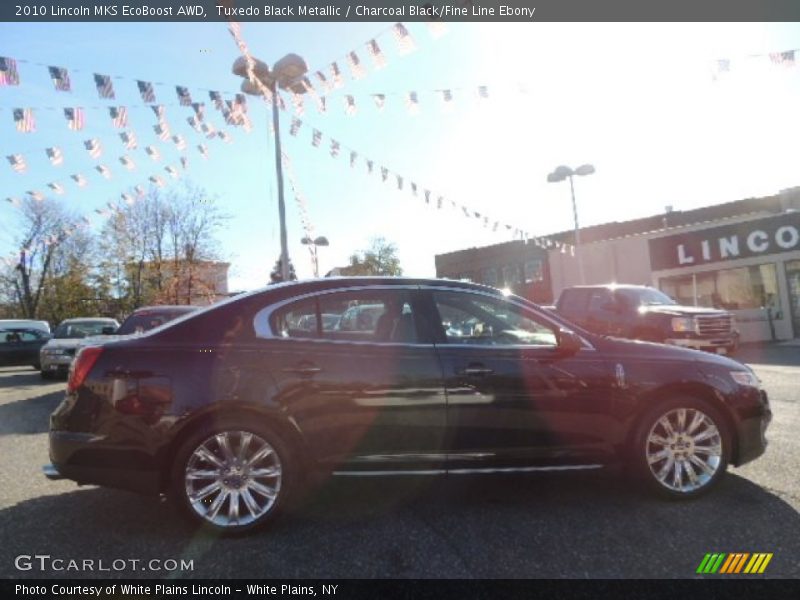 Tuxedo Black Metallic / Charcoal Black/Fine Line Ebony 2010 Lincoln MKS EcoBoost AWD