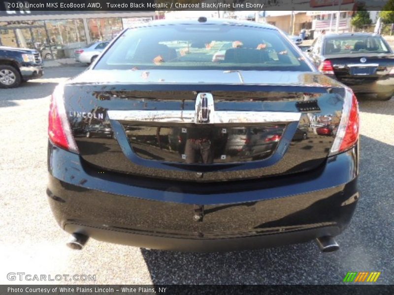Tuxedo Black Metallic / Charcoal Black/Fine Line Ebony 2010 Lincoln MKS EcoBoost AWD