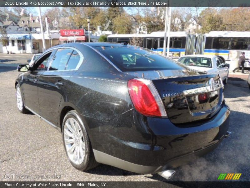 Tuxedo Black Metallic / Charcoal Black/Fine Line Ebony 2010 Lincoln MKS EcoBoost AWD