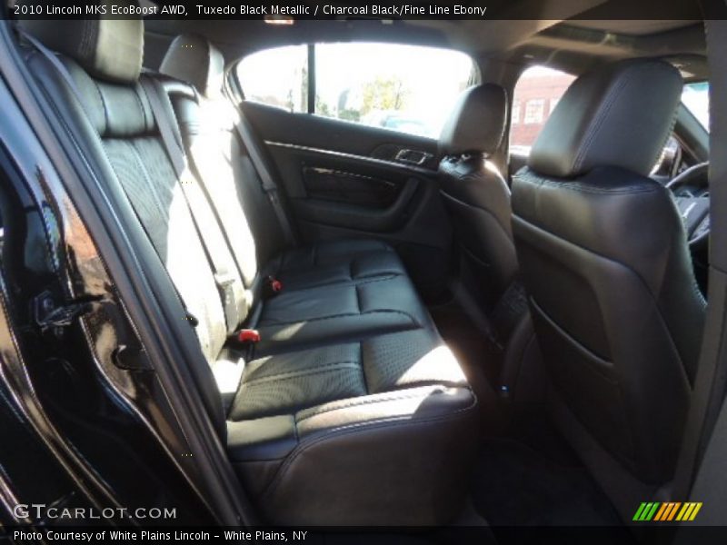 Tuxedo Black Metallic / Charcoal Black/Fine Line Ebony 2010 Lincoln MKS EcoBoost AWD