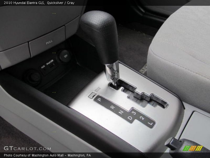 Quicksilver / Gray 2010 Hyundai Elantra GLS