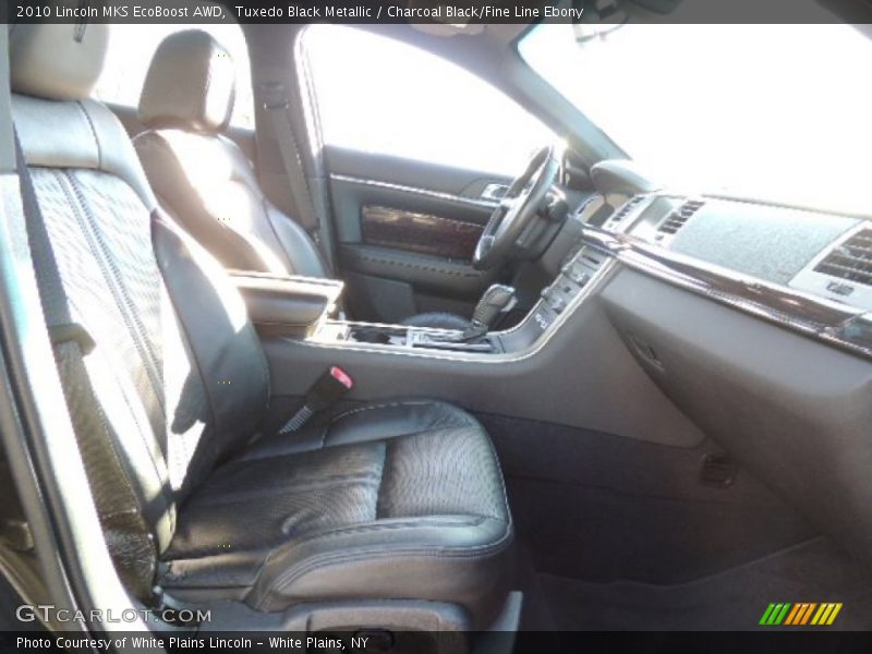 Tuxedo Black Metallic / Charcoal Black/Fine Line Ebony 2010 Lincoln MKS EcoBoost AWD