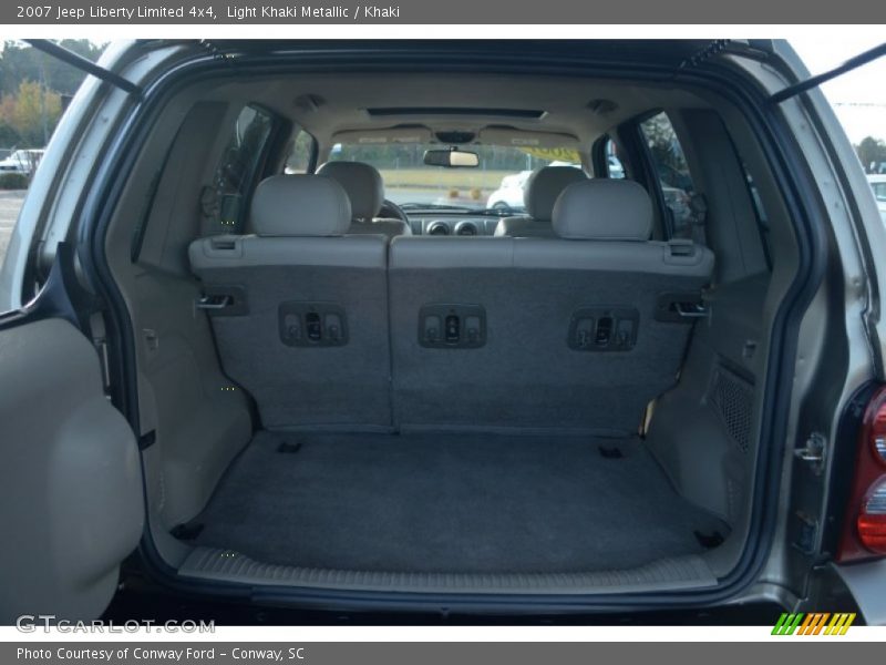 Light Khaki Metallic / Khaki 2007 Jeep Liberty Limited 4x4