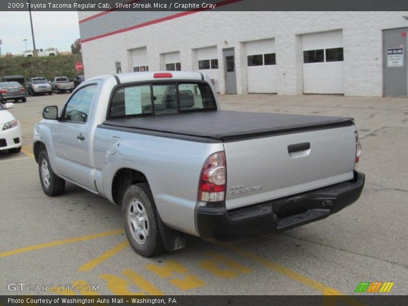 Silver Streak Mica / Graphite Gray 2009 Toyota Tacoma Regular Cab