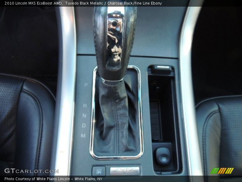 Tuxedo Black Metallic / Charcoal Black/Fine Line Ebony 2010 Lincoln MKS EcoBoost AWD