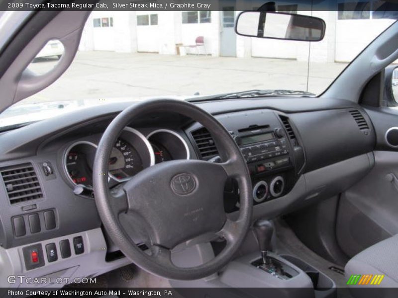 Silver Streak Mica / Graphite Gray 2009 Toyota Tacoma Regular Cab