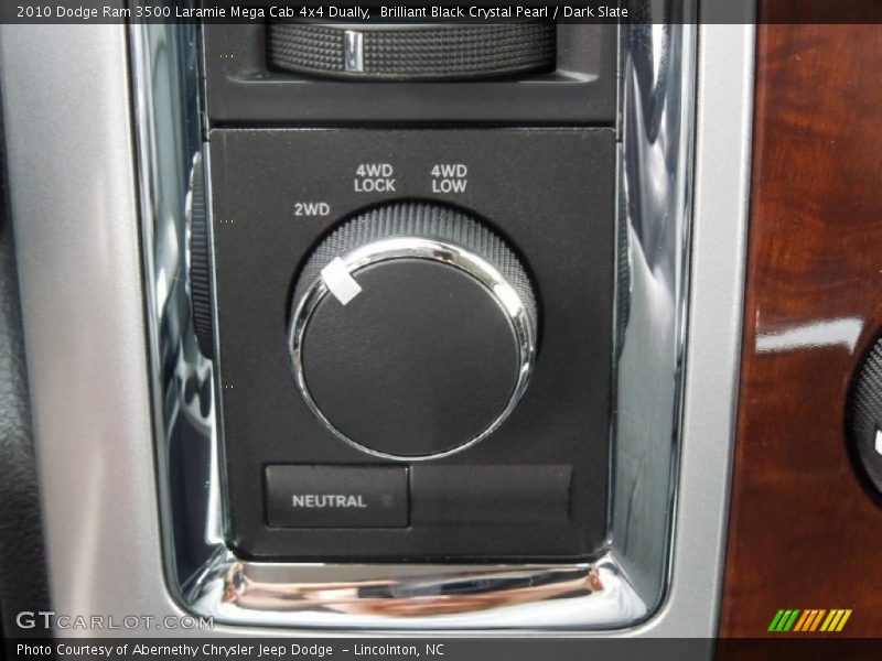 Controls of 2010 Ram 3500 Laramie Mega Cab 4x4 Dually