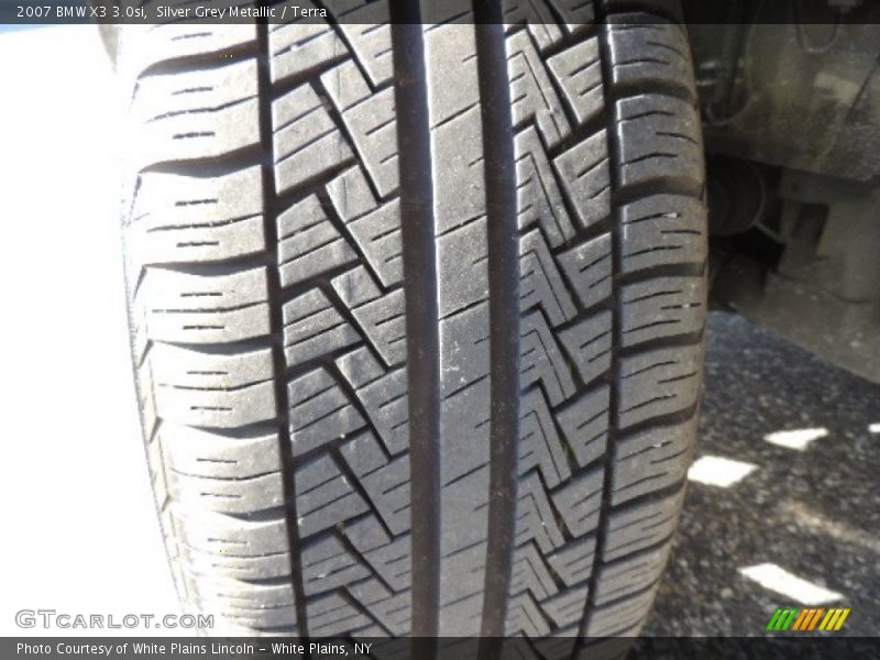 Silver Grey Metallic / Terra 2007 BMW X3 3.0si