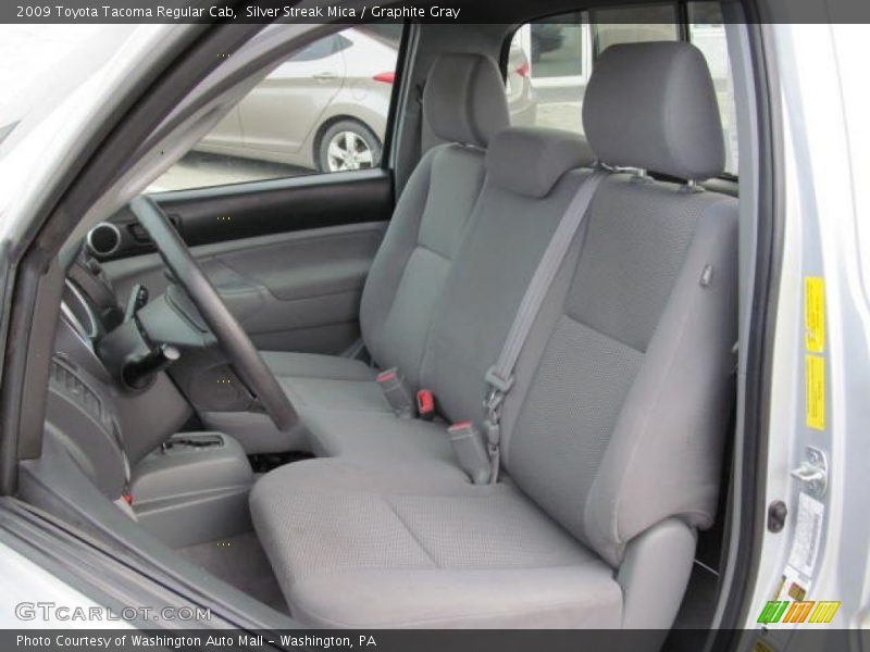Silver Streak Mica / Graphite Gray 2009 Toyota Tacoma Regular Cab
