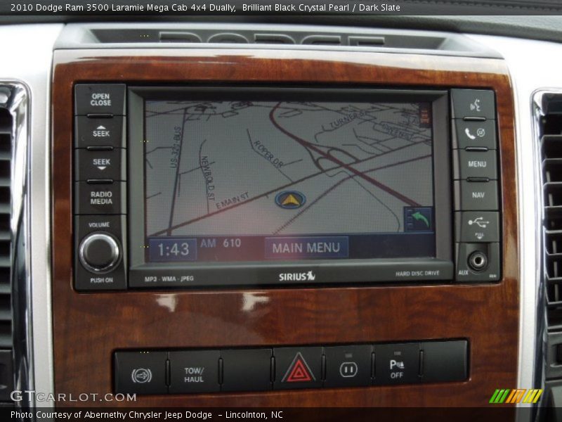 Navigation of 2010 Ram 3500 Laramie Mega Cab 4x4 Dually