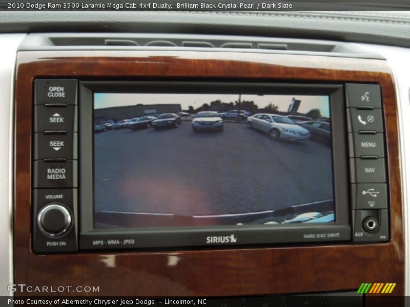 Brilliant Black Crystal Pearl / Dark Slate 2010 Dodge Ram 3500 Laramie Mega Cab 4x4 Dually