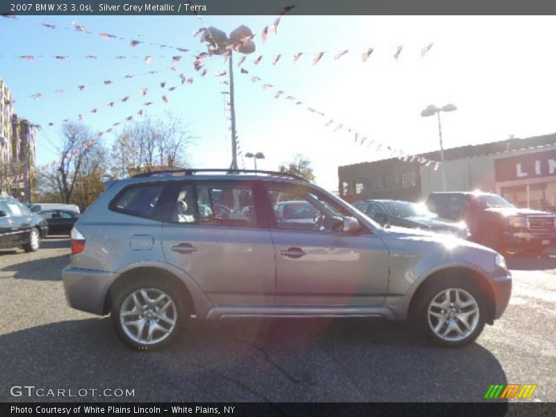 Silver Grey Metallic / Terra 2007 BMW X3 3.0si