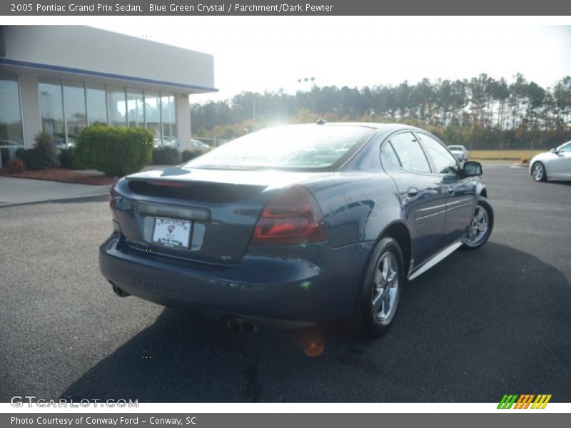 Blue Green Crystal / Parchment/Dark Pewter 2005 Pontiac Grand Prix Sedan