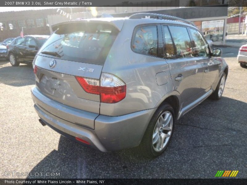 Silver Grey Metallic / Terra 2007 BMW X3 3.0si