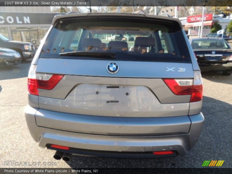 Silver Grey Metallic / Terra 2007 BMW X3 3.0si