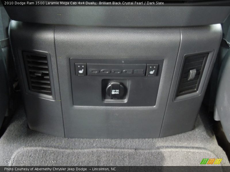 Brilliant Black Crystal Pearl / Dark Slate 2010 Dodge Ram 3500 Laramie Mega Cab 4x4 Dually