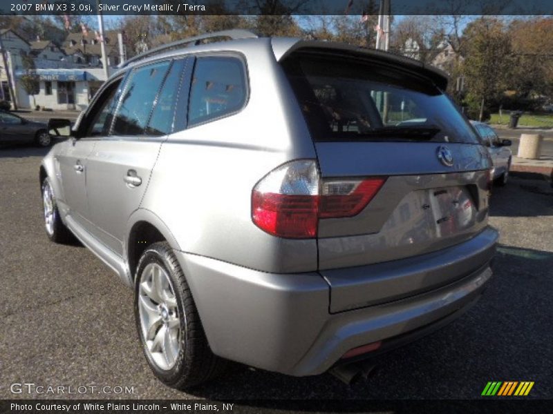 Silver Grey Metallic / Terra 2007 BMW X3 3.0si