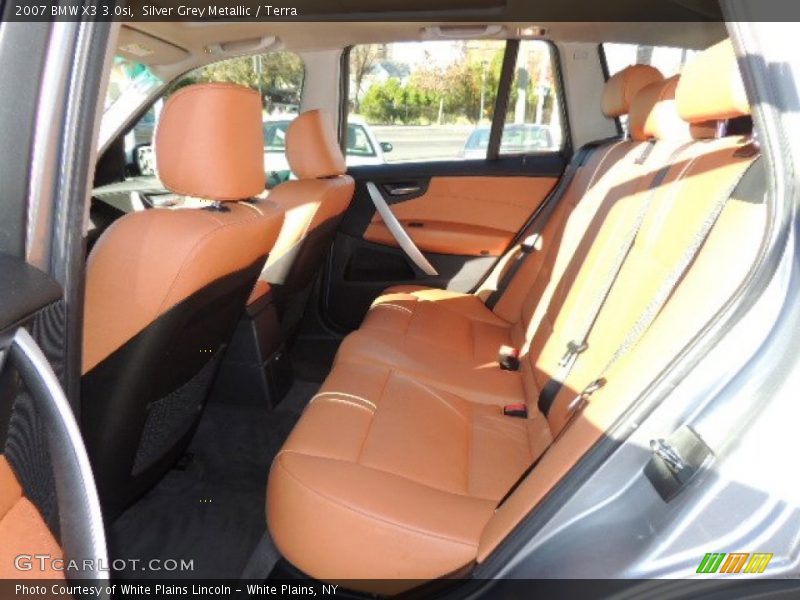 Silver Grey Metallic / Terra 2007 BMW X3 3.0si
