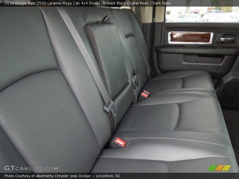 Brilliant Black Crystal Pearl / Dark Slate 2010 Dodge Ram 3500 Laramie Mega Cab 4x4 Dually