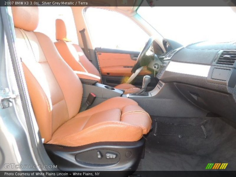 Silver Grey Metallic / Terra 2007 BMW X3 3.0si