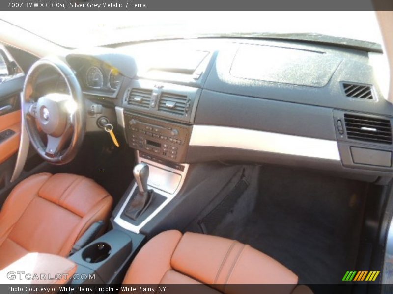 Silver Grey Metallic / Terra 2007 BMW X3 3.0si