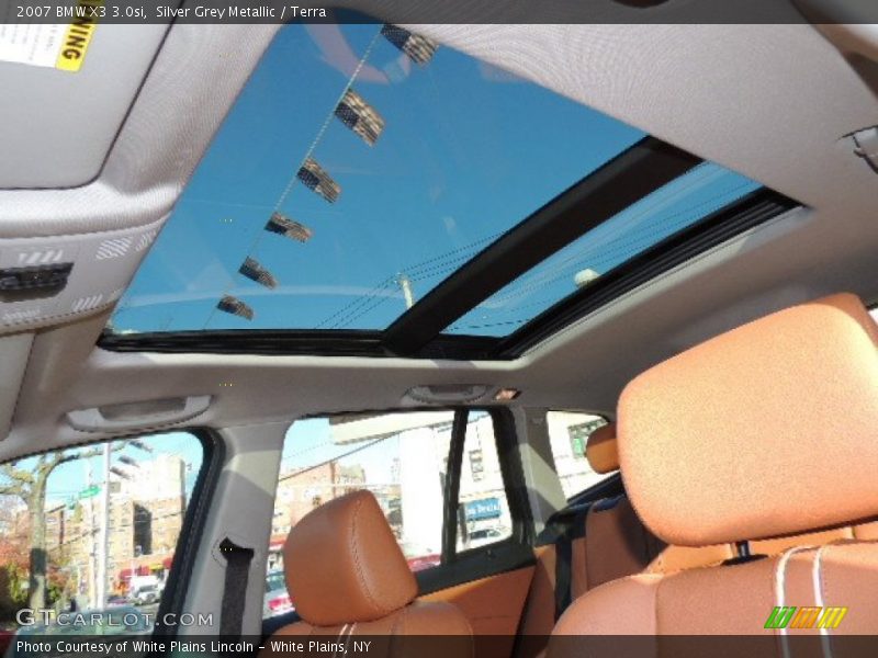 Silver Grey Metallic / Terra 2007 BMW X3 3.0si