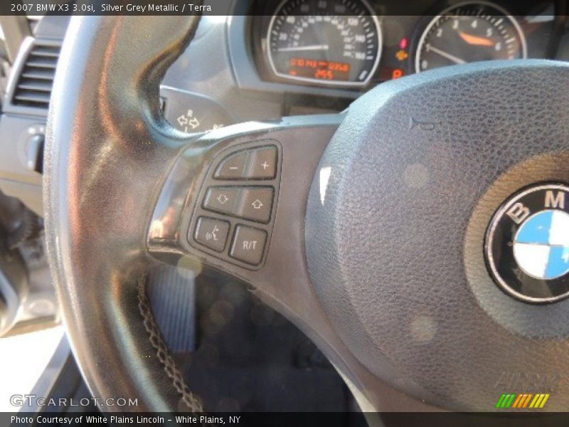 Silver Grey Metallic / Terra 2007 BMW X3 3.0si