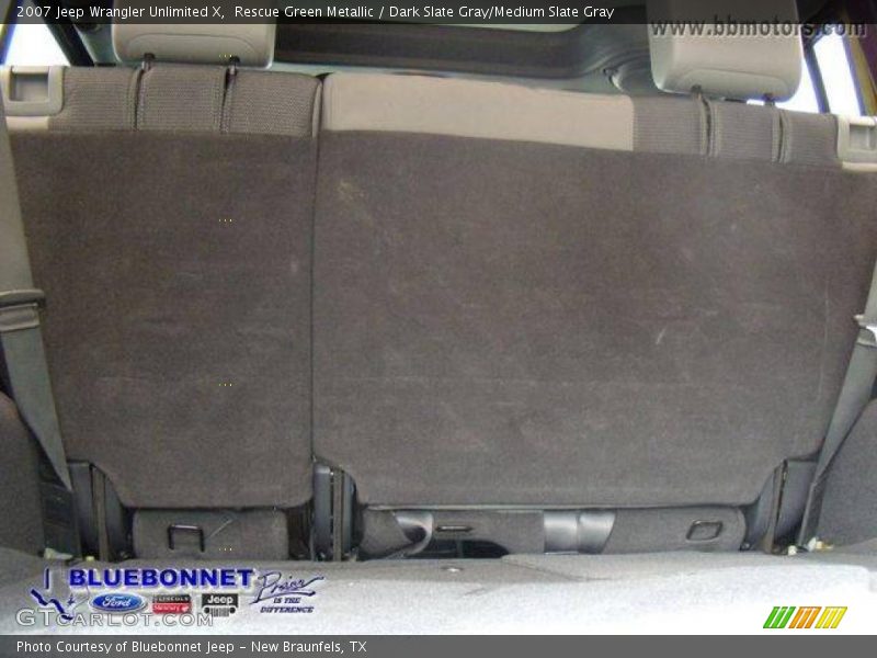 Rescue Green Metallic / Dark Slate Gray/Medium Slate Gray 2007 Jeep Wrangler Unlimited X