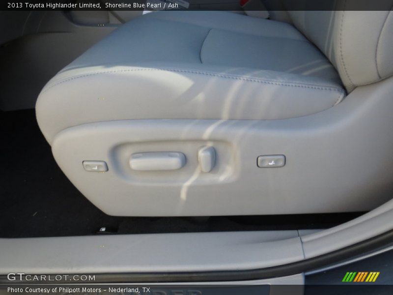 Shoreline Blue Pearl / Ash 2013 Toyota Highlander Limited